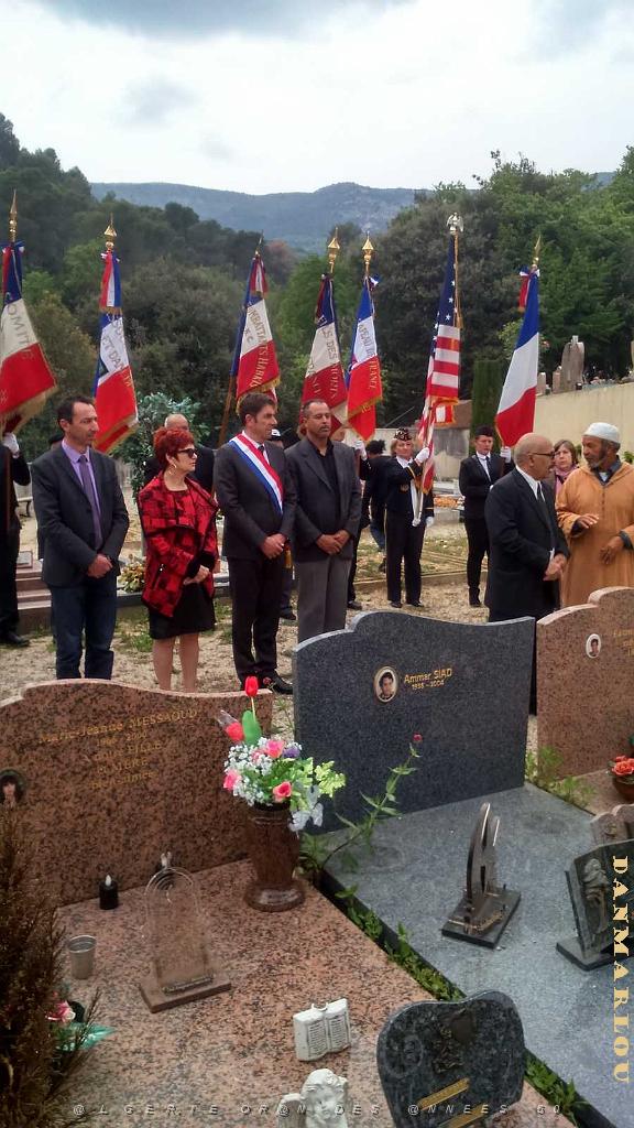 CEREMONIE CIMETIERE DE CARROS AUX CARRE MUSULMANS DES HARKIS 30 04 2016 (9).JPG